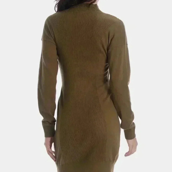 BCBGeneration Cold Shoulder Mock Neck Dress - Picture 2 of 9